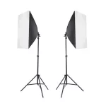 Softbox szett - tetováló stúdió lámpa