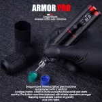 Dragonhawk Armor Pro Tattoo Pen (fekete) - vezeték nélküli tetováló gép