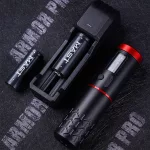 Dragonhawk Armor Pro Tattoo Pen (fekete) - vezeték nélküli tetováló gép