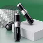 Dragonhawk Fold 3 (2.4-4.2 mm) Tattoo Pen (fekete-ezüst) - vezeték nélküli tetováló gép