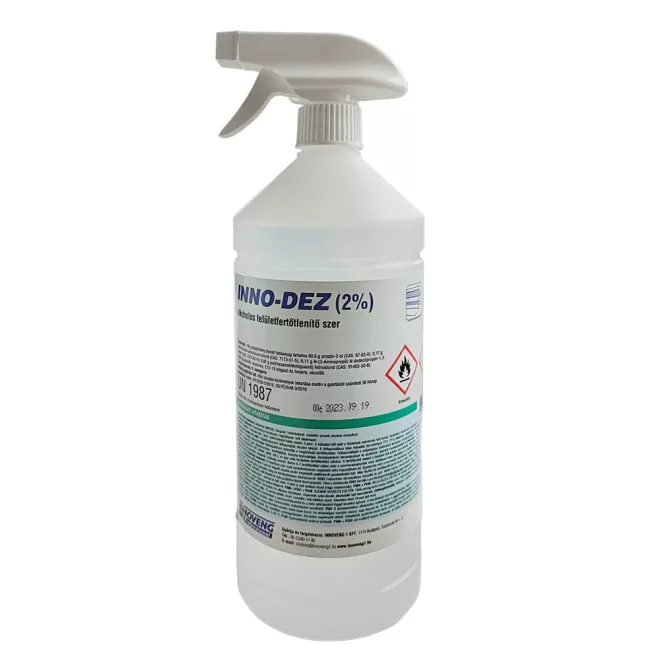 Inno-Dez (2%) felületfertőtlenítő oldat (1 l)