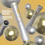 Mast P40 (2.5 mm) PMU Tetováló gép (arany) - vezeték nélküli