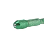 Alumínium Tattoo Pen, stencil toll tartó (zöld)
