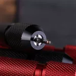 Alumínium Tattoo Pen, stencil toll tartó (piros)