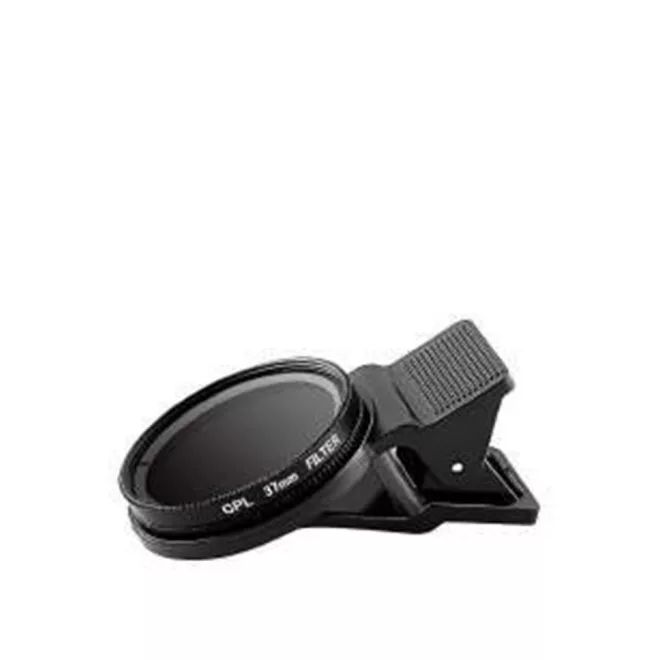 Mobiltelefon CPL polárszűrő csipesz (37 mm)