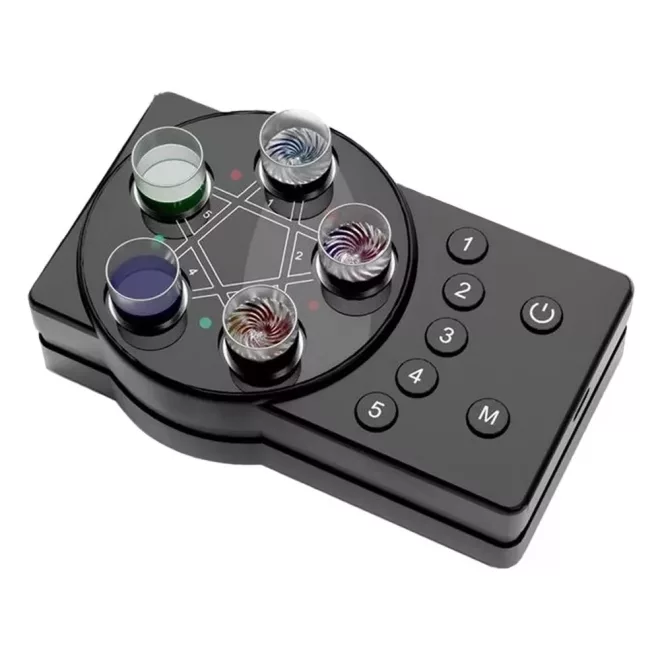 Magnet Ink mixer - Mágneses festékkeverő gép (vezeték nélküli) - 5 kupakos