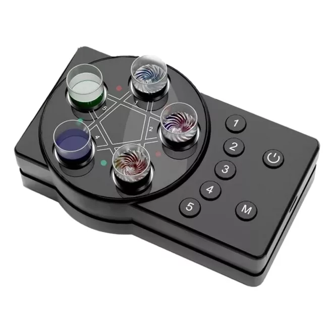 Magnet Ink mixer - Mágneses festékkeverő gép (vezeték nélküli) - 5 kupakos