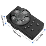 Magnet Ink mixer - Mágneses festékkeverő gép (vezeték nélküli) - 5 kupakos