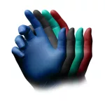 Style nitril 4 elements kesztyű (96db - M) púdermentes