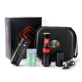   Ava GTS (2.0-4.5 mm) Tattoo Pen (fekete-piros) - vezeték nélküli