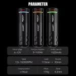 Mast Racer Pro (4.2 mm) Tetováló gép (fekete) - vezeték nélküli