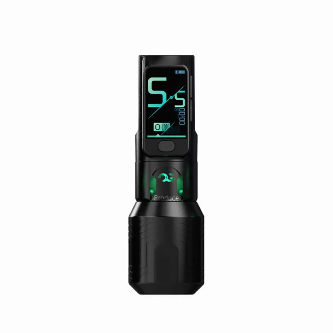 OG FURY II (4.2 mm) Tetováló Gép (fekete) - vezeték nélküli