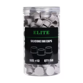   Elite szilikon festéktartó kupak (13 mm - szürke - 150 db)