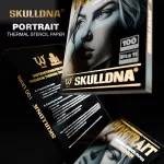 SKULLDNA Portrait thermal stencil papír (100 lap)