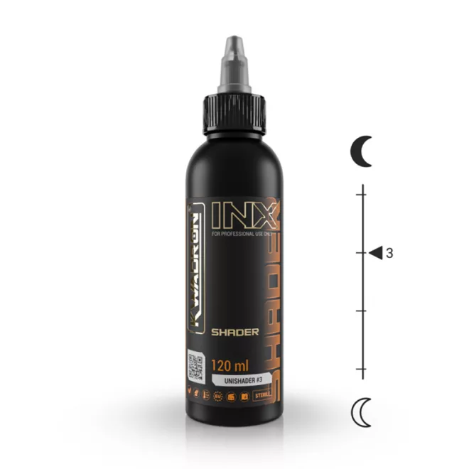 Kwadron INX™ UniShader 3 (120ml) tetováló festék