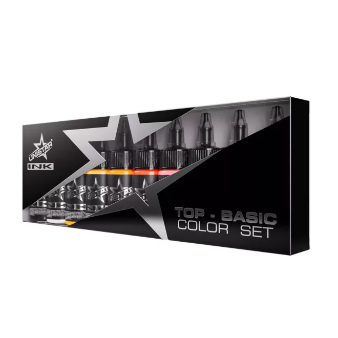 UNISTAR COLORS Ink - Top Basic set (10x30 ml)