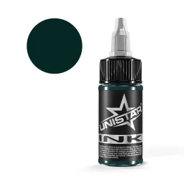 Unistar Ink Muted Green 30 ml tetováló festék – REACH-kompatibilis, Kwadron
