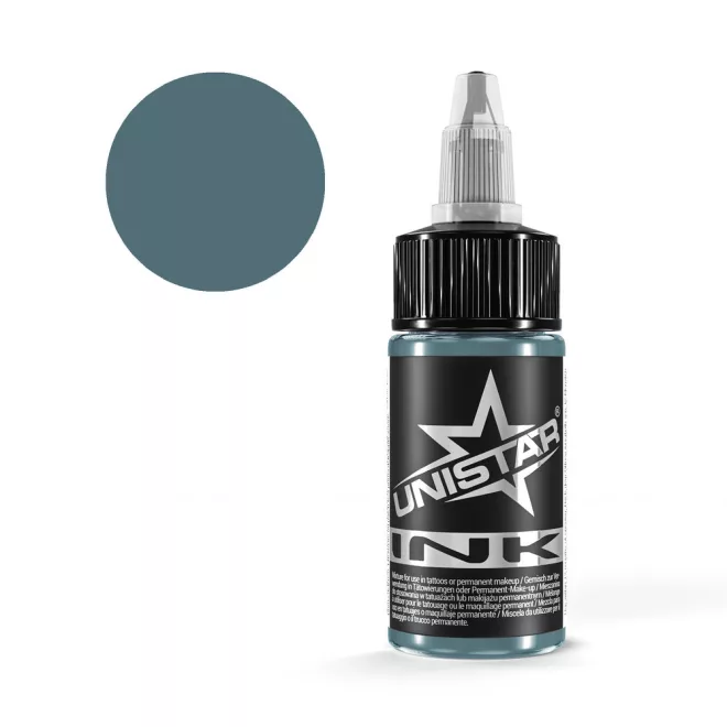 Unistar Ink Battleship Blue 30 ml tetováló festék – REACH-kompatibilis, Kwadron