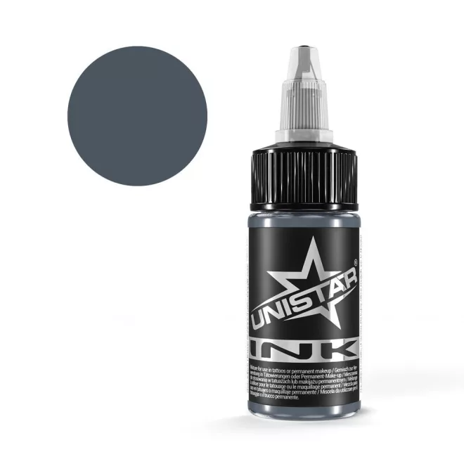 Unistar Ink Blue Gray 1 30 ml tetováló festék – REACH-kompatibilis, Kwadron