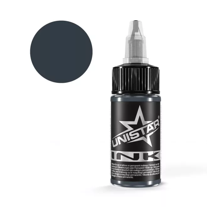 Unistar Ink Blue Gray 2 30 ml tetováló festék – REACH-kompatibilis, Kwadron