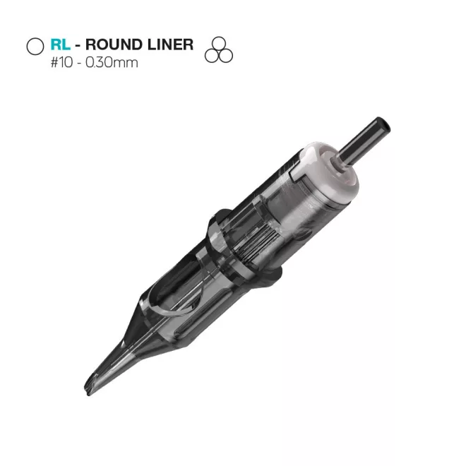V1 RL 1011 - ROUND LINER tetováló tű (20 db)