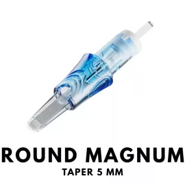 DRAGONHAWK YUE  - ROUND MAGNUM tűmodul - Taper 5 mm (10 db)