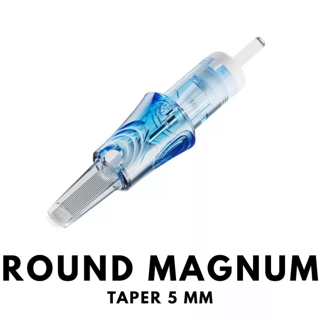 DRAGONHAWK YUE  - ROUND MAGNUM tűmodul - Taper 5 mm (10 db)